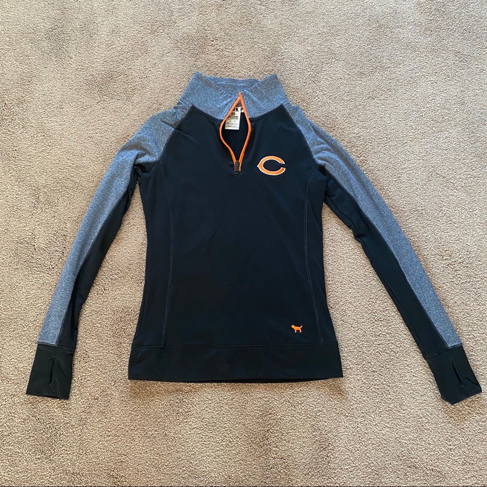 PINK Chicago Bears 1/4 Zip